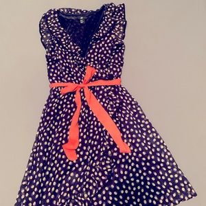 H&M size 10 faux wrap dress